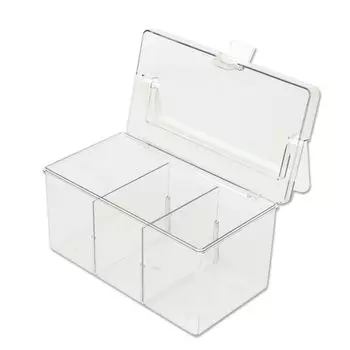 Trading card storage case with partition large approximately 500 small accessories handle, carrying, storage, antifouling, plate, transparent,