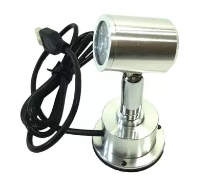 Trading USB Powered LED Small Spotlight 1 Mini Spot Light Light Bulb Color Hobby Tool S.