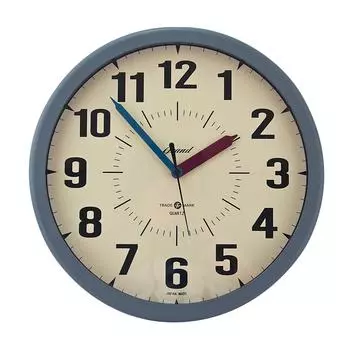 Tradition Acoustic Grand Wall Clock Wall Clock Gray Made in Japan 32cm серый