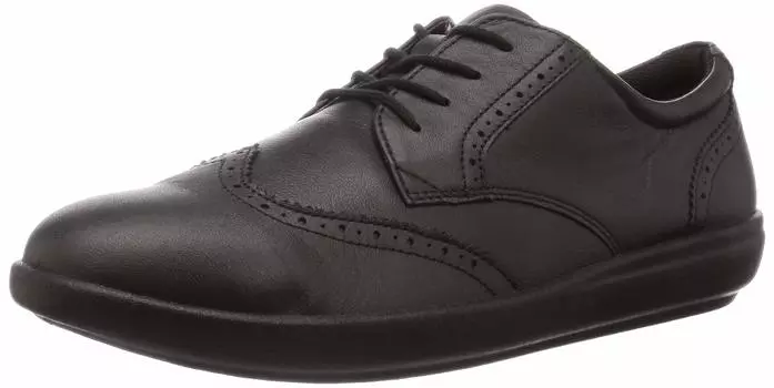 Traditional Shoes Sneakers Genuine Leather Easy to Walk 2E ASC 4160 Black cm [Achilles Sorbo] Women s 22.0 чёрный