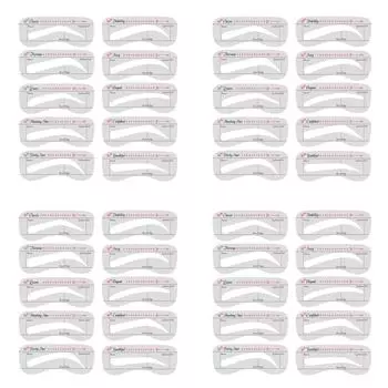 Трафарет для бровей, формирователь, прочный шаблон, инструменты для макияжа для женщин