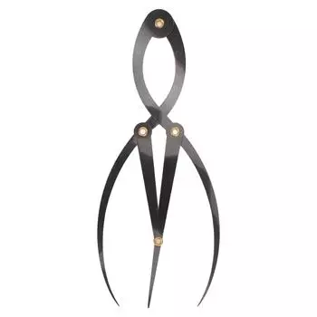 Трафарет для бровей Линейка для микроблейдинга из нержавеющей стали Золотое сечение Многоразовое позиционирование бровей