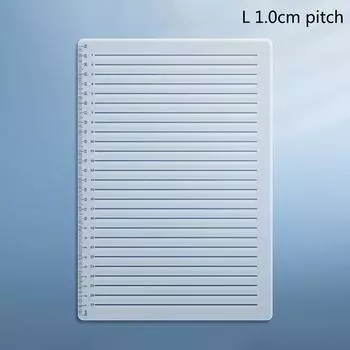 Трафарет для каллиграфии, прямая линия А4, прозрачная линейка, инструмент для письма, геометрический шаблон L