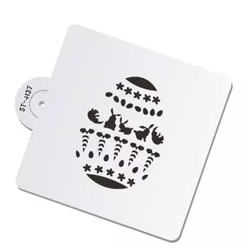 Трафарет для помадки, пасхальное печенье, десерт, шаблон, форма для украшения торта, выпечка