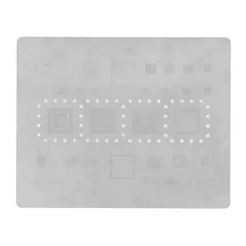 Трафарет для реболлинга BGA из нержавеющей стали, шаблон для посадки олова на процессор для мобильных телефонов серий A10–A70