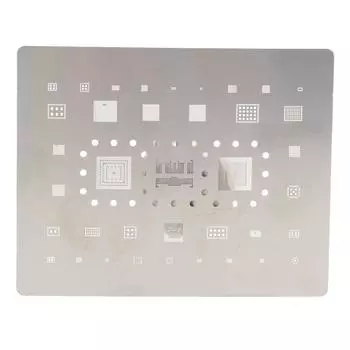 Трафарет для реболлинга олова для телефона Процесс гравировки половины Процессор Олово Посадка Шаблон Сетка для серии A53