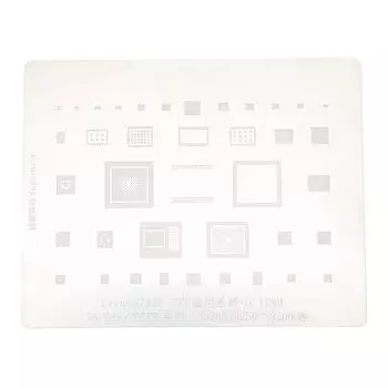 Трафарет для реболлинга процессора, шаблон для реболлинга из нержавеющей стали для ремонта мобильных телефонов