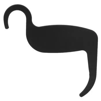 Трафареты для макияжа лица Трафареты для контура носа, бровей, скул для различных форм лица(черный ) чёрный