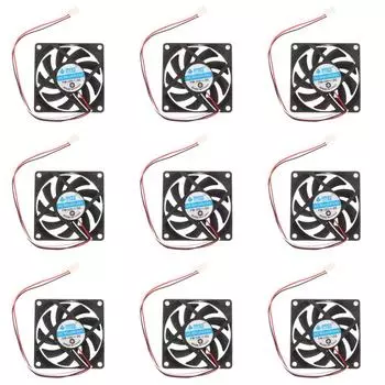 Tragbarer Computer-Gehusekhler, 12 V, 7 cm, 70 mm, PC-CPU-Khler, Khler _