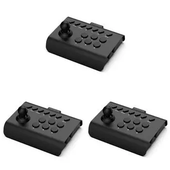 Tragbares Gamepad 3 Verbindungsmodi Gaming Joystick для PS4/PS3/ПК (Шварц)