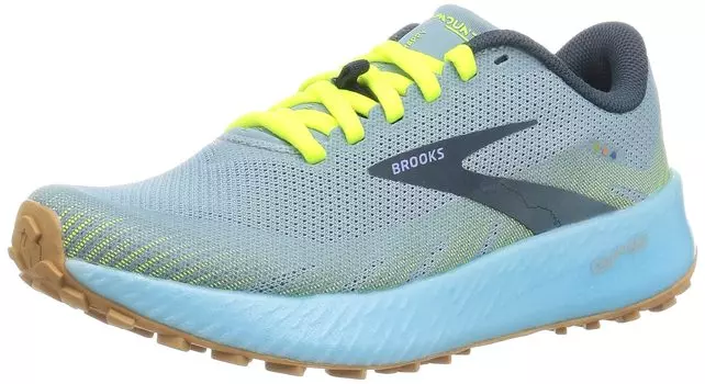 Trail Running Shoes Lightweight Resilient Catamount cm B [Brooks] Blue_Women s 26.0