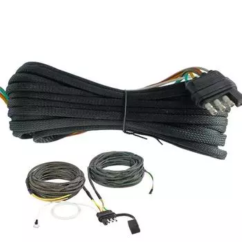 Trailer Wire Harness 4 Pin Trailer Connector Wire Boat Trailer Wiring Harness Wire Harness With Black Protective Cover For CHINA