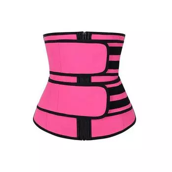 Trainer Waist Women Neoprene Belt Sauna Sweat Body Shaper Tummy Slimmer Control S