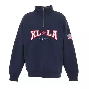 Trainer XLLA HALF ZIP SWEATSHIRT NAVY [Extra Large] Men s тёмно-синий