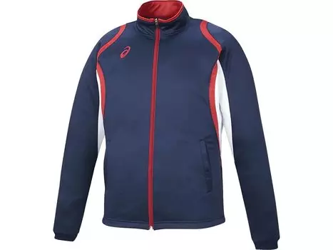 Training Wear Deco Training Jacket XAT12D Navy Japan S to Japanese size [ASICS] [Men s] Men s (equivalent S) тёмно-синий