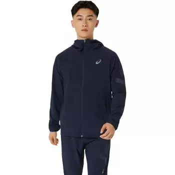 Training Wear Stretch Woven Hoodie 2031E722 Unisex Adult Midnight XL [ASICS] AIM-TRG
