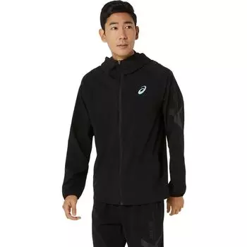 Training Wear Stretch Woven Hoodie 2031E722 Unisex Adult Performance Black M [ASICS] AIM-TRG