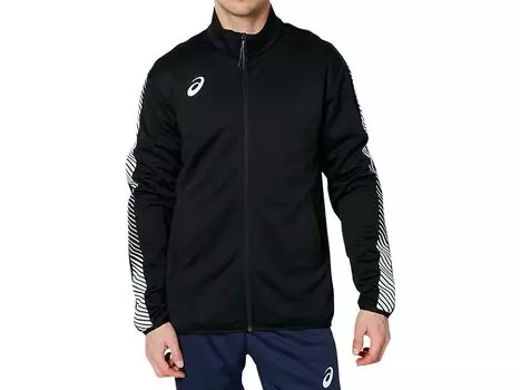 Training Wear Training Jacket 2031A778 Performance Black x Brilliant White Japan 2XL to Japanese size [ASICS] (Slim) [Men s] Men s (equivalent 3L)