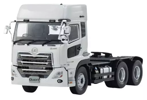 Трактор Kyosho Original UD Quon GW 6 x 4, белый, готовый продукт, масштаб 1/43