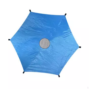 Только тент для батута, прочный водонепроницаемый тент из ткани Оксфорд для 6 стоек 6ft