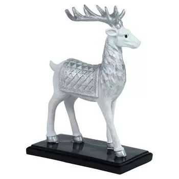 Tranquil Deer Dcor for Living Spaces: A Beautiful Deer Showpiece Designed to Infuse Your Living Room, Hallway, or Office with Grace