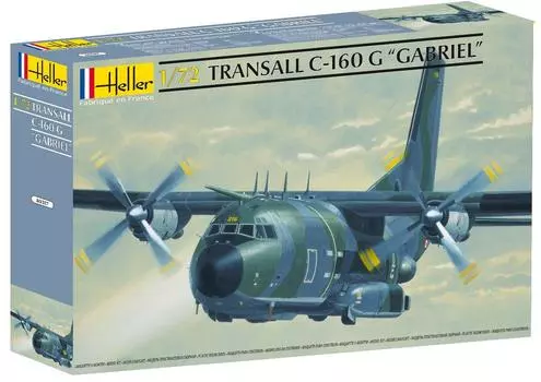 Transall C160G Gabriel Aircraft Heller 1/72