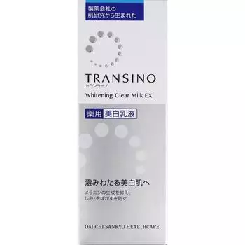 Transcino Daiichi Sankyo Healthcare Transino Лечебное белое Ninjin Чистое Молоко Ex 100 мл