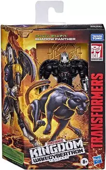 Transformers Generations 2021 War for Cybertron Kingdom Deluxe Class Shadow Panther TRANSFORMERS GENERATIONS WAR FOR CYBERTRON KINGDOM Deluxe Class чёрный