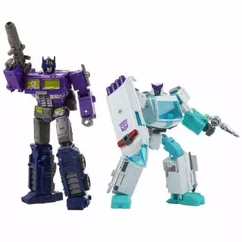 Transformers Generations Select Series 2021 War for Trilogy 2 Pack Shattered Glass Optimus Prime Ratchet SG Limited Cybertron & WFC-GS17 [Предмет]