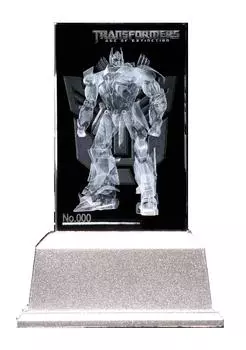 Transformers Optimus Prime Premium Crystal serial (with number)