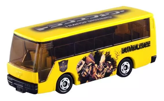 Transformers Tomica wrapping bus