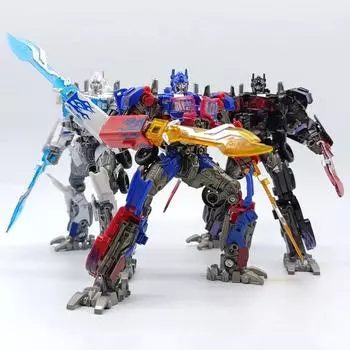 Трансформирующаяся игрушка-робот Модель Автобот Командир Деформация Машина Детский Подарок На День Рождения