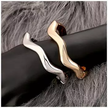 Трансграничная электронная коммерция, европейские и американские большие буквы S, простые, модные, индивидуальный характер, квадратная гладкая металлическая te