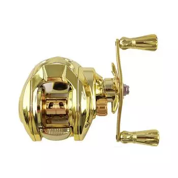 Трансграничная металлическая рыболовная катушка для дальнего заброса, устойчивая к воздействию морской воды Golden Master Left-hand