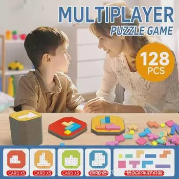 Трансграничная многопользовательская игра-головоломка для родителей и детей - интерактивная настольная игрушка для детей