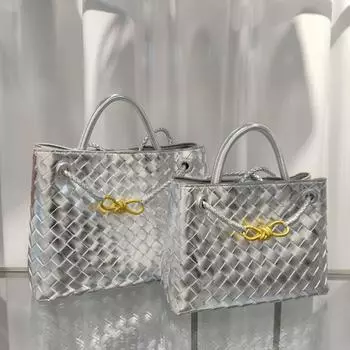 Трансграничная/новая женская сумка из воловьей кожи с бантом, ручная сумка через плечо, сумка Andiamo на одно плечо 25x10x20cm военно-воздушные силы синий