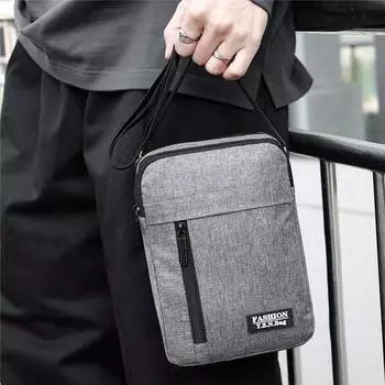 Трансграничная оптовая продажа новых мужских сумок из ткани Оксфорд для деловых поездок, простая сумка на одно плечо для путешествий, корейская большая вместимость
