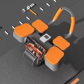 Трансграничное колесо для брюшного пресса Автоматическое отскакивающее колесо для брюшного пресса Тренажер для мышц тонкого живота Домашнее колесо для брюшного пресса с локтевой опорой