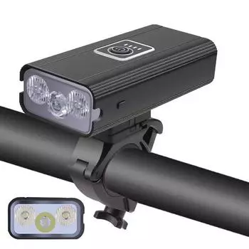 Трансграничные 3 * T6 велосипедные фары из алюминиевого сплава, USB-зарядка, дальний и ближний свет, ночное освещение, уличные фонари для верховой езды