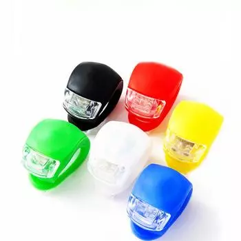 Трансграничные бестселлеры для велосипедных фонарей Пятое поколение лягушачьих фонарей Светодиодные мигающие ночные огни Наружные предупреждающие задние фонари Велосипедное оборудование