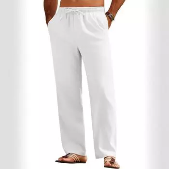 Трансграничные Летние Новые кружевные брюки на шнурке, свободные, повседневные, универсальные S