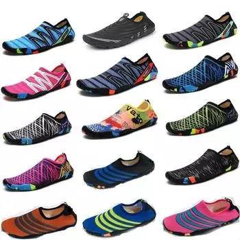 Трансграничные лидеры продаж: обувь для плавания: Речной след, быстросохнущий, пляж для пар, дышащий, нескользящий, цельный дизайн 38