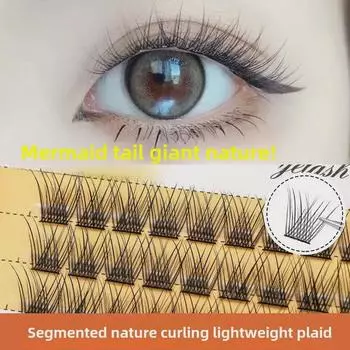 «Трансграничные накладные ресницы в виде русалочьего хвоста» 12mm