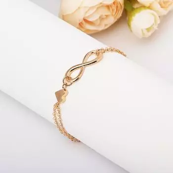 Трансграничные простые украшения счастливое число 8 бесконечность любовь браслет женские классические популярные украшения