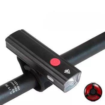 Трансграничные велосипедные фары из алюминиевого сплава. Зарядка через USB. Фары большой емкости для ночного катания. Передние и задние фонари для горного велосипеда. Костюм для верховой езды.