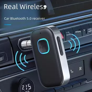 Трансграничный беспроводной автомобильный приемник Bluetooth AUX 2021 года AGETUNR J22, Plug and Play