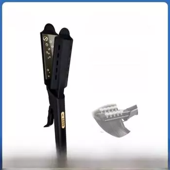 Трансграничный ионный выпрямитель для волос - регулируемая температура для общежития и дома US Plug чёрный