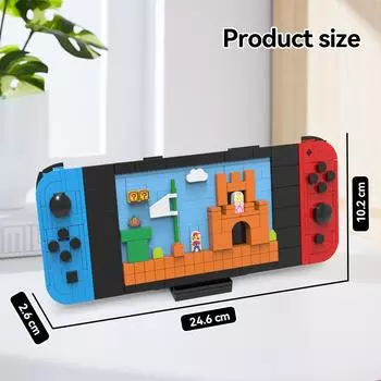 Трансграничный MOC Совместимый с Lego Игровая консоль Nintendo Switch Конструктор