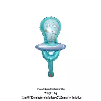 Трансграничный мультяшный мини фольгированный шар для украшения детского дня рождения или вечеринки в честь полной луны и реквизит для фото