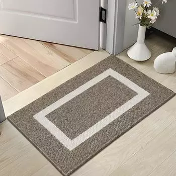 Трансграничный простой грязеотталкивающий TPR противоскользящий круглый кухонный водонепроницаемый дверной коврик